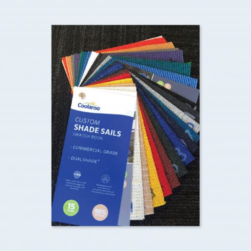 Custom Shade Sail Swatch Sample Pic